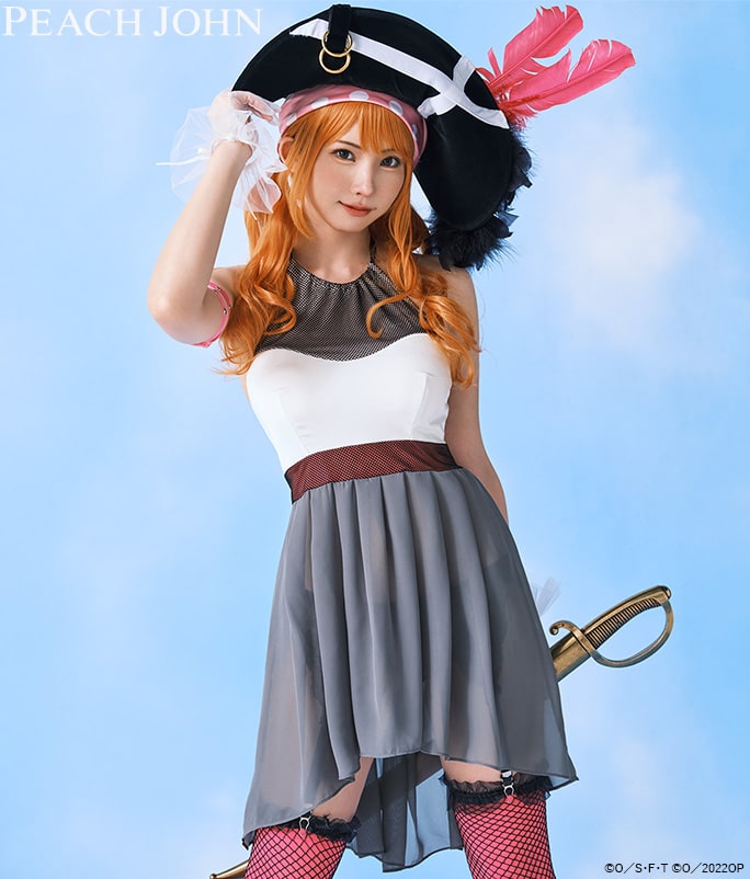 PEACH JOHN ワンピース ナミのランジェリーセット M/Lサイズ PEACH 