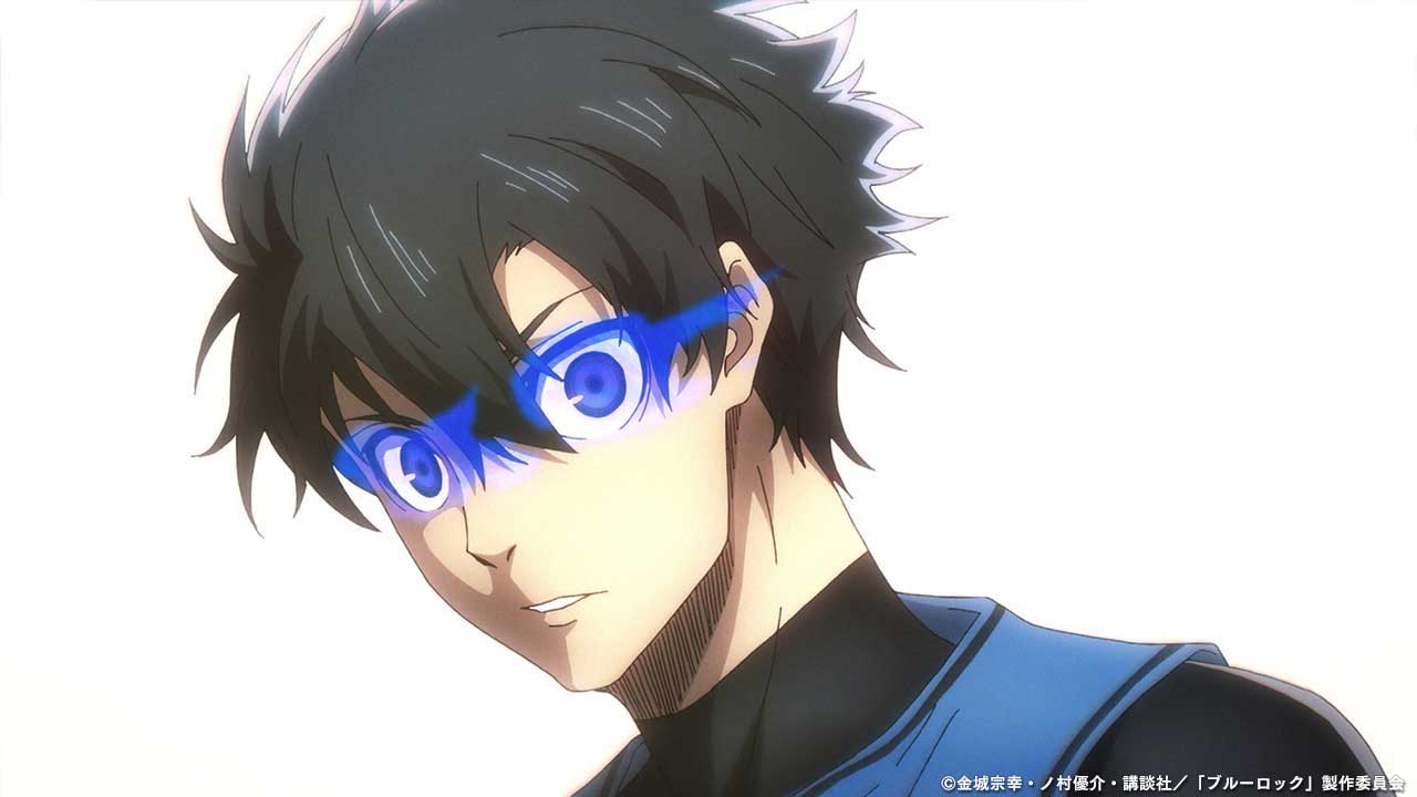 TVアニメ「ブルーロック」第2弾PVより。(c)金城宗幸・ノ村優介