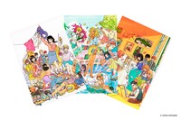 「うちのクラスの女子がヤバい」ポストカード3枚セット。