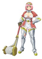 ハナバタ・ノーキンスのクエスト後（CV：鎌倉有那）(c)河添太一/SQUARE ENIX・「不徳のギルド」製作委員会