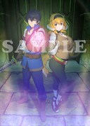 楽天ブックスでの上下巻購入特典「オリジナルキャンバスアート」の絵柄のサンプル画像。