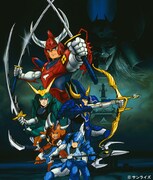 TVアニメ「鎧伝サムライトルーパー」キービジュアル