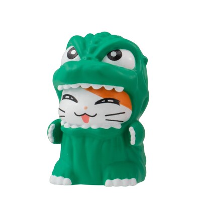 「ゴジハムくん」カプセルトイのフィギュア。