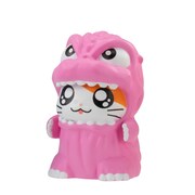 「ゴジハムくん」カプセルトイのフィギュア。