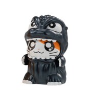 「ゴジハムくん」カプセルトイのフィギュア。