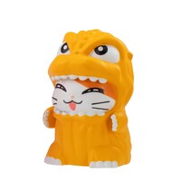 「ゴジハムくん」カプセルトイのフィギュア。