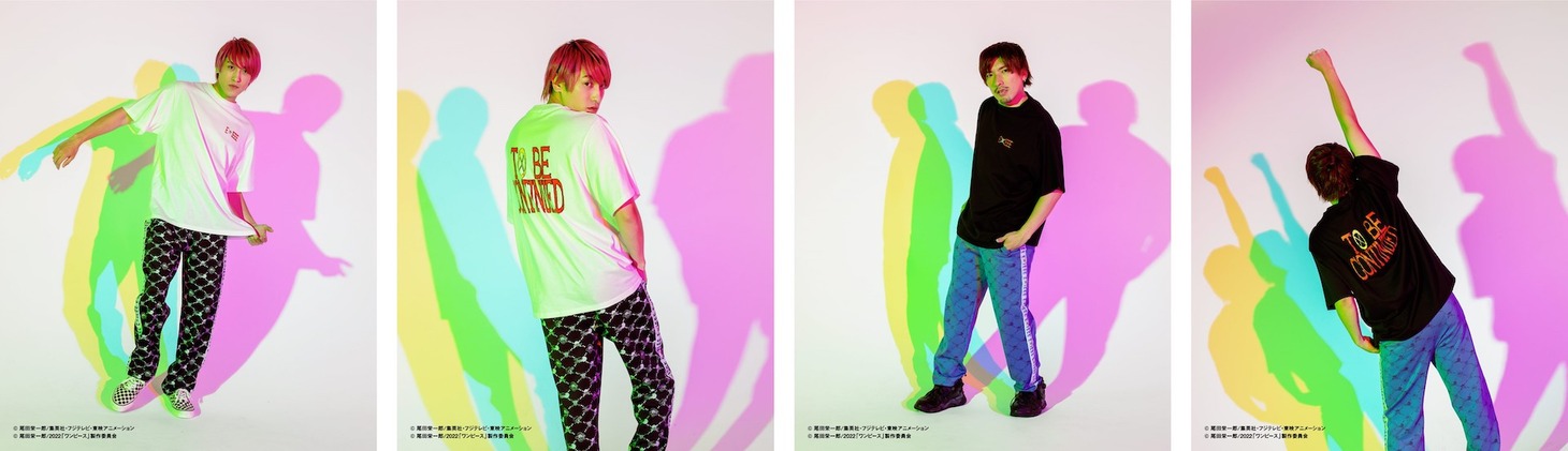 「TO BE CONTINUED Tシャツ」の着用イメージ。