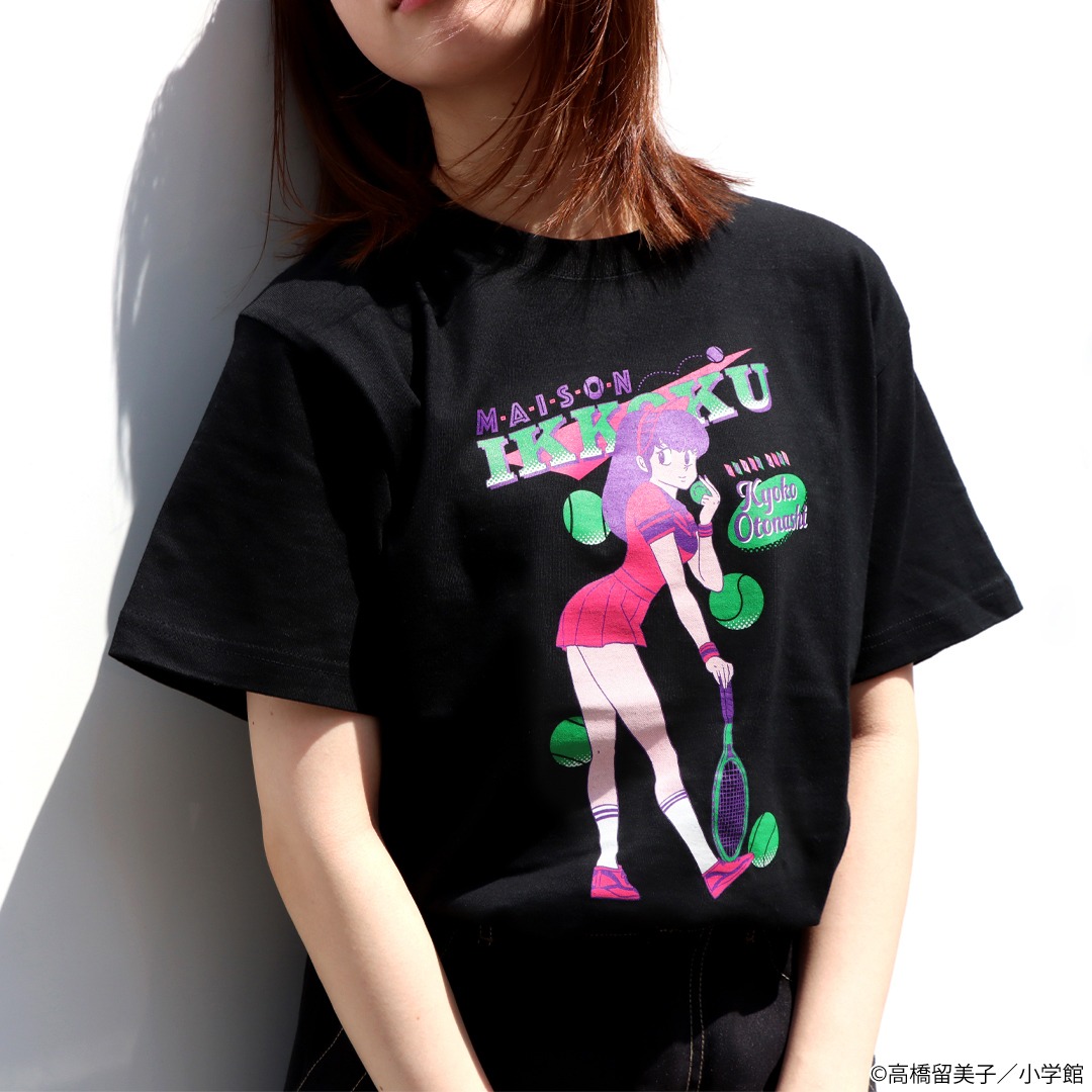 「めぞん一刻 TENNIS Tシャツ」着用イメージ