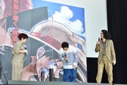 ルフィのセリフを披露した田中真弓に深く一礼するせいや。