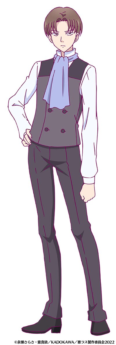 アイザック・ロンバール（CV：内田雄馬）。アイリーンの同級生にして片腕的存在。ロンバール伯爵家という、成り上がり貴族の三男。三白眼の鋭い目つきをした美形の青年で、ぶっきらぼうながら情に厚い性格。アイリーンが立ち上げたオベロン商会の経営権を持っている。