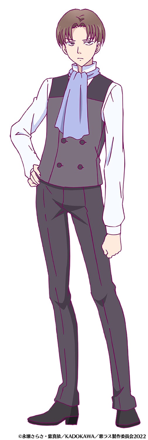 アイザック・ロンバール（CV：内田雄馬）。アイリーンの同級生にして片腕的存在。ロンバール伯爵家という、成り上がり貴族の三男。三白眼の鋭い目つきをした美形の青年で、ぶっきらぼうながら情に厚い性格。アイリーンが立ち上げたオベロン商会の経営権を持っている。