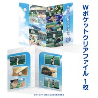 Wポケットクリアファイル