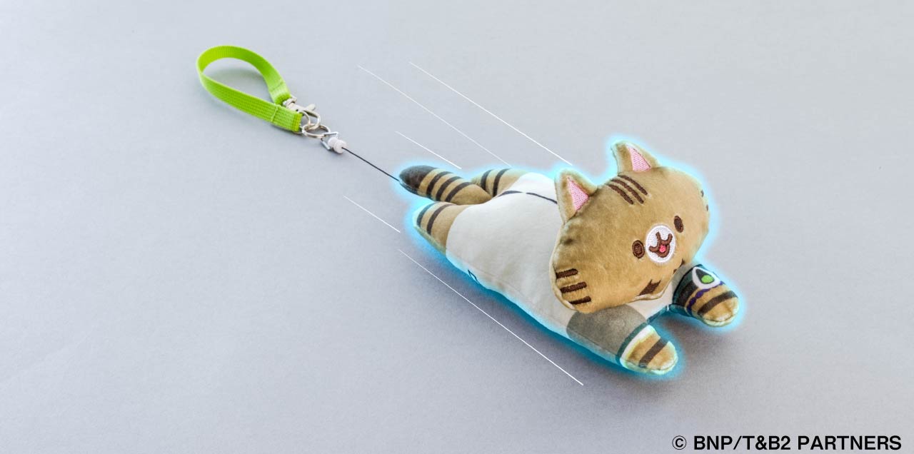 「『TIGER & BUNNY 2』×猫部 リールキーケース〈鏑木・T・虎徹〉」