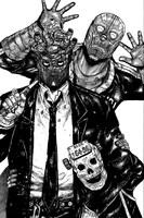 追加展示される「ドロヘドロ」魔のおまけ特別編表紙イラスト。