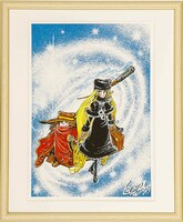 「『銀河鉄道999』チャンピオンRED創刊20周年記念 複製原画」