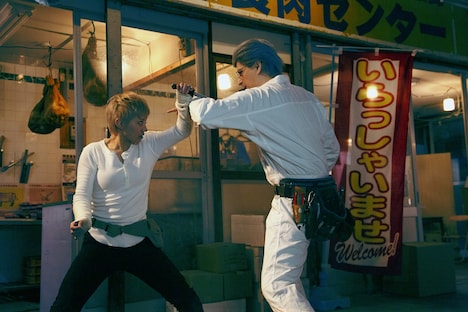 映画「バイオレンスアクション」本編映像アクション編より。