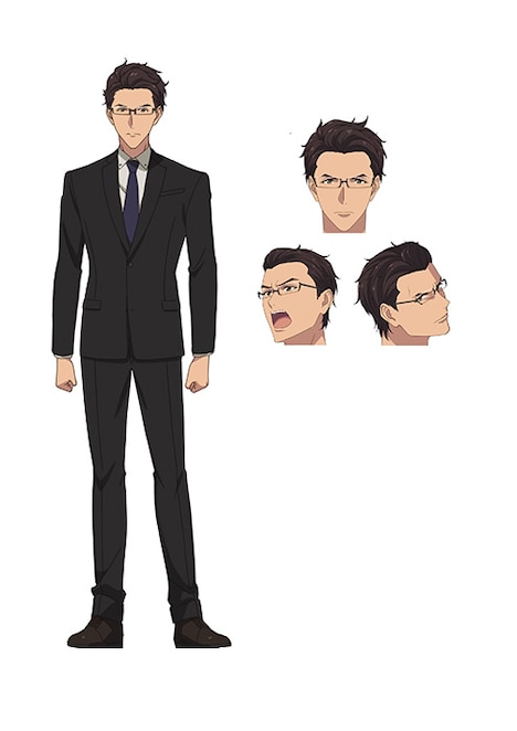 五所川原隼人(CV:前野智昭)。安忍第一部隊隊長であり、安忍庁官も務める。部下からの信頼も厚い。 (c)DMM・TROYCA/忍の一時製作委員会