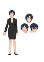 上月汐音（CV：高田憂希）。国家安全忍術案件対策部、通称“安忍”の新米刑事。正義感が強い。博多出身。 (c)DMM・TROYCA／忍の一時製作委員会