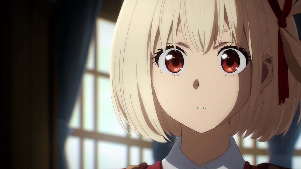 TVアニメ「リコリス・リコイル」PV第3弾より。