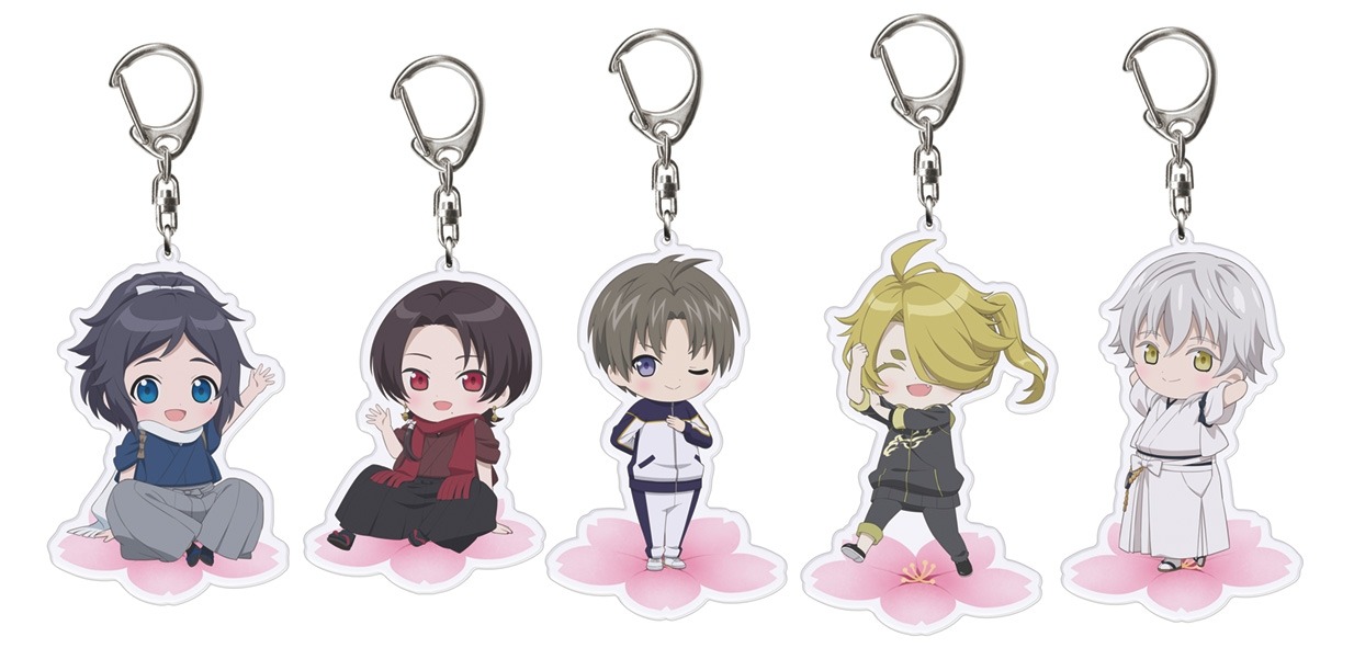 「ちびキャラアクリルキーホルダー」