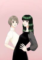 「クロエマ Chloe et Emma」イラスト