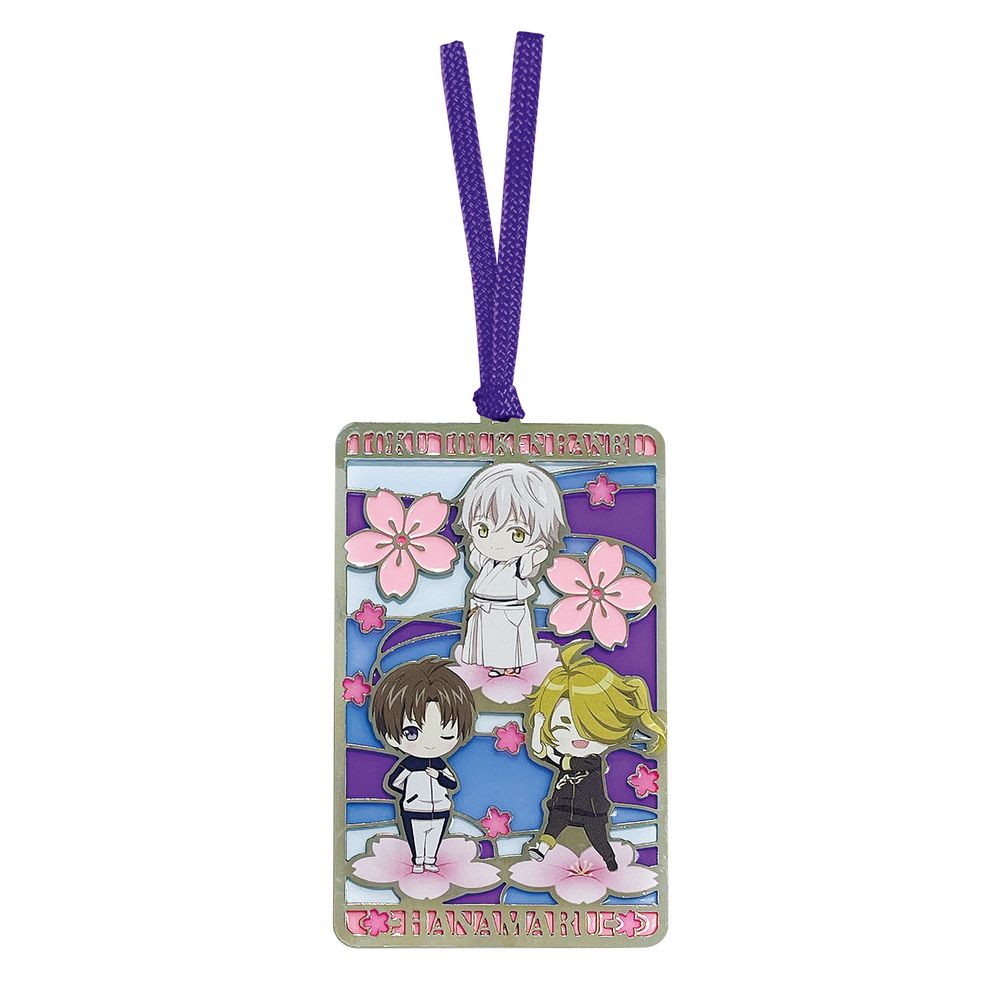 「ちびキャラステンドグラス風しおり」