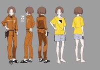 明（あきら）のキャラクターデザイン。