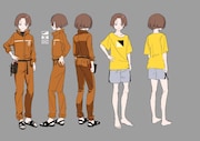明(あきら)のキャラクターデザイン。