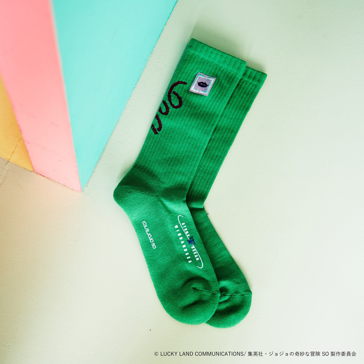 「『ジョジョの奇妙な冒険 ストーンオーシャン』WINDANDSEA コラボレーションソックス / Eコステロ」