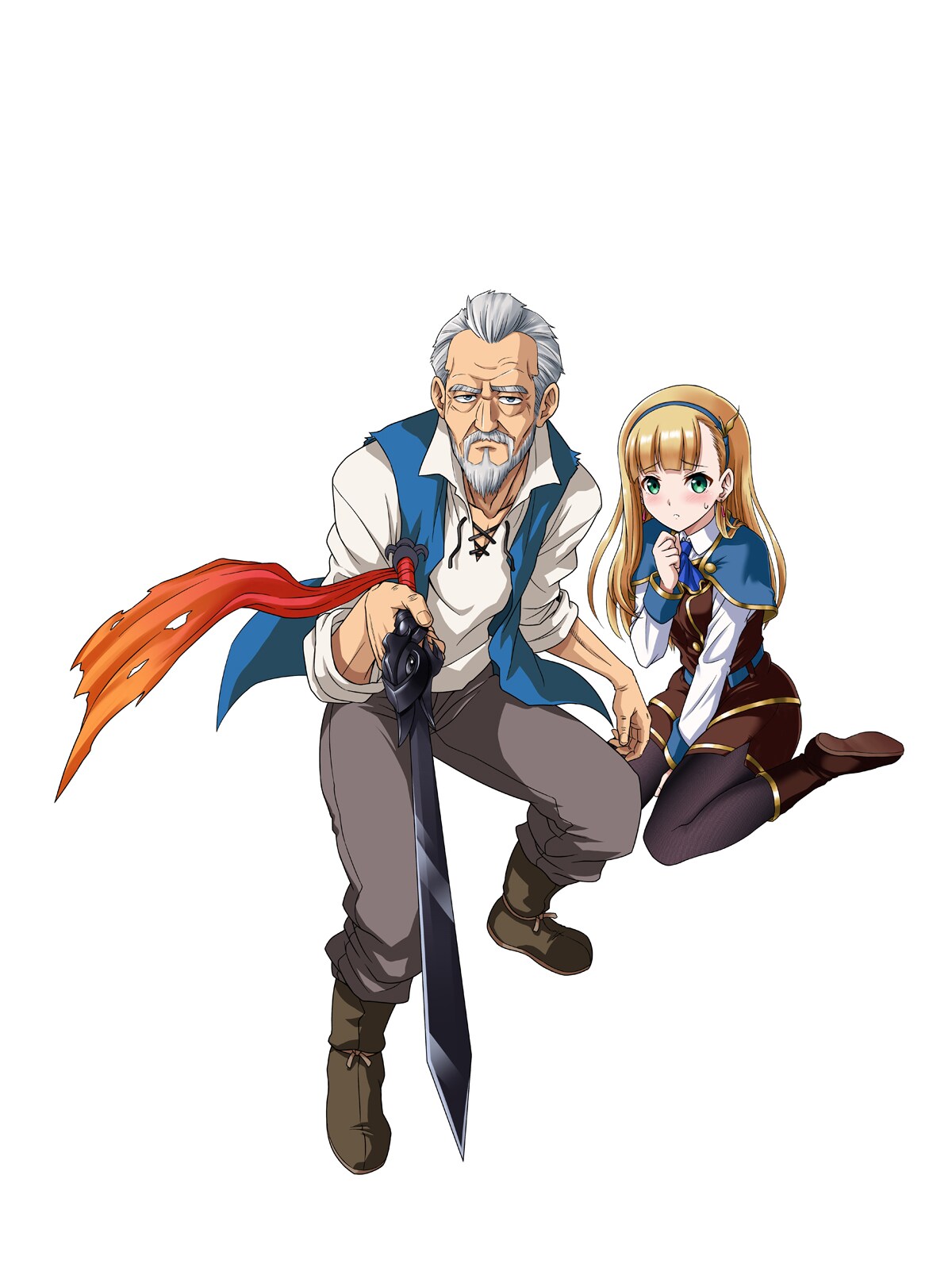 「わしジジイ、齢六十にして天賦の才に気付く」カット。(c)Yutaka Kitazato (c)Shinkosei 2022