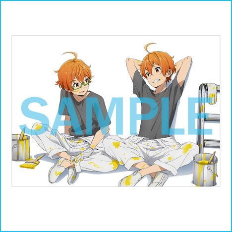 ソフマップ・アニメガの特典のサンプル画像。(c)BNEI PROJECT SideM