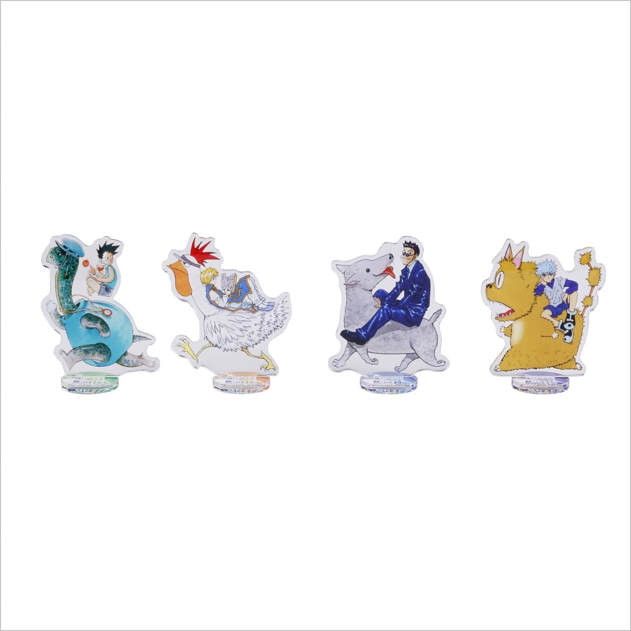 「『HUNTER×HUNTER』アクリル mini フィギュア 4個セット」※画像はイメージ。 (c)P98-22