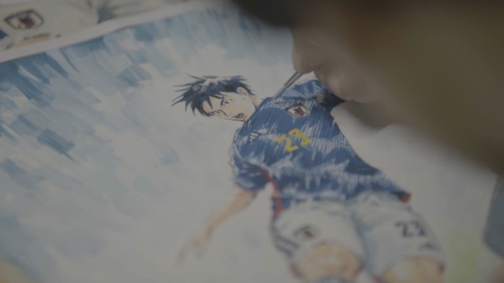 メイキング映像より。