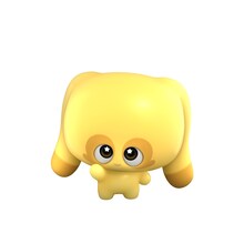 えねるん（CV：小松未可子）。いつも元気いっぱいなぷにるんず。運動は得意だが、おっちょこちょい。あいるんと一番気が合う。 (c) ＴＯＭＹ／ぷにるんずぷにじぇくと・テレビ大阪