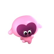 えねるん（CV：内田彩）。みんなの人気者で、ぷにるんずのアイドル的存在。可愛いものが大好き。べびぷにや動物になつかれやすい。 (c) ＴＯＭＹ／ぷにるんずぷにじぇくと・テレビ大阪