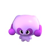 くーるん（CV：木野日菜）。常に冷静沈着で落ち着いている。オシャレでキレイ好き。クールだが、実は心優しい性格。 (c) ＴＯＭＹ／ぷにるんずぷにじぇくと・テレビ大阪