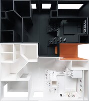 「白の洞窟 / MANGA CAVE WHITE」と、「黒の洞窟 / MANGA CAVE BLACK」イメージ。