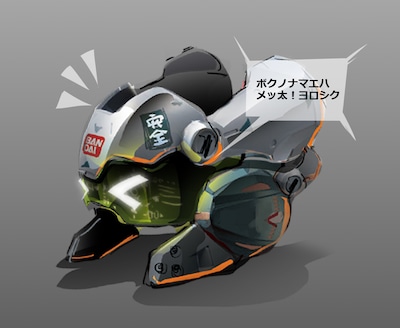 「Mr.ヘッドギア」イメージ