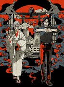 「となりの百怪見聞録」カラーカット