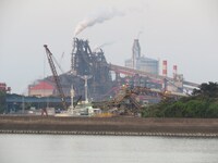 高台の公園からの風景。