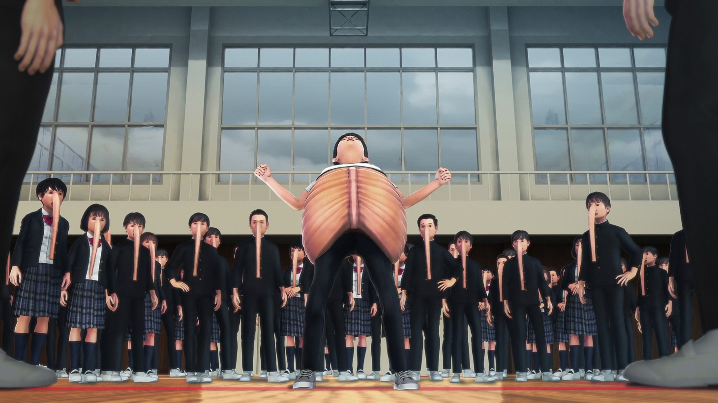 劇場アニメ「カメの甲羅はあばら骨」本予告編より。 (c)2022 カメの甲羅はあばら骨製作委員会 (c)川崎悟司 / SB クリエイティブ