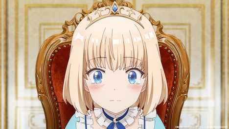 TVアニメ「ティアムーン帝国物語～断頭台から始まる、姫の転生逆転ストーリー～」ティザーPVより。