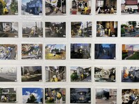 「ゆうとぴあグラス展」より、小指の展示作品。