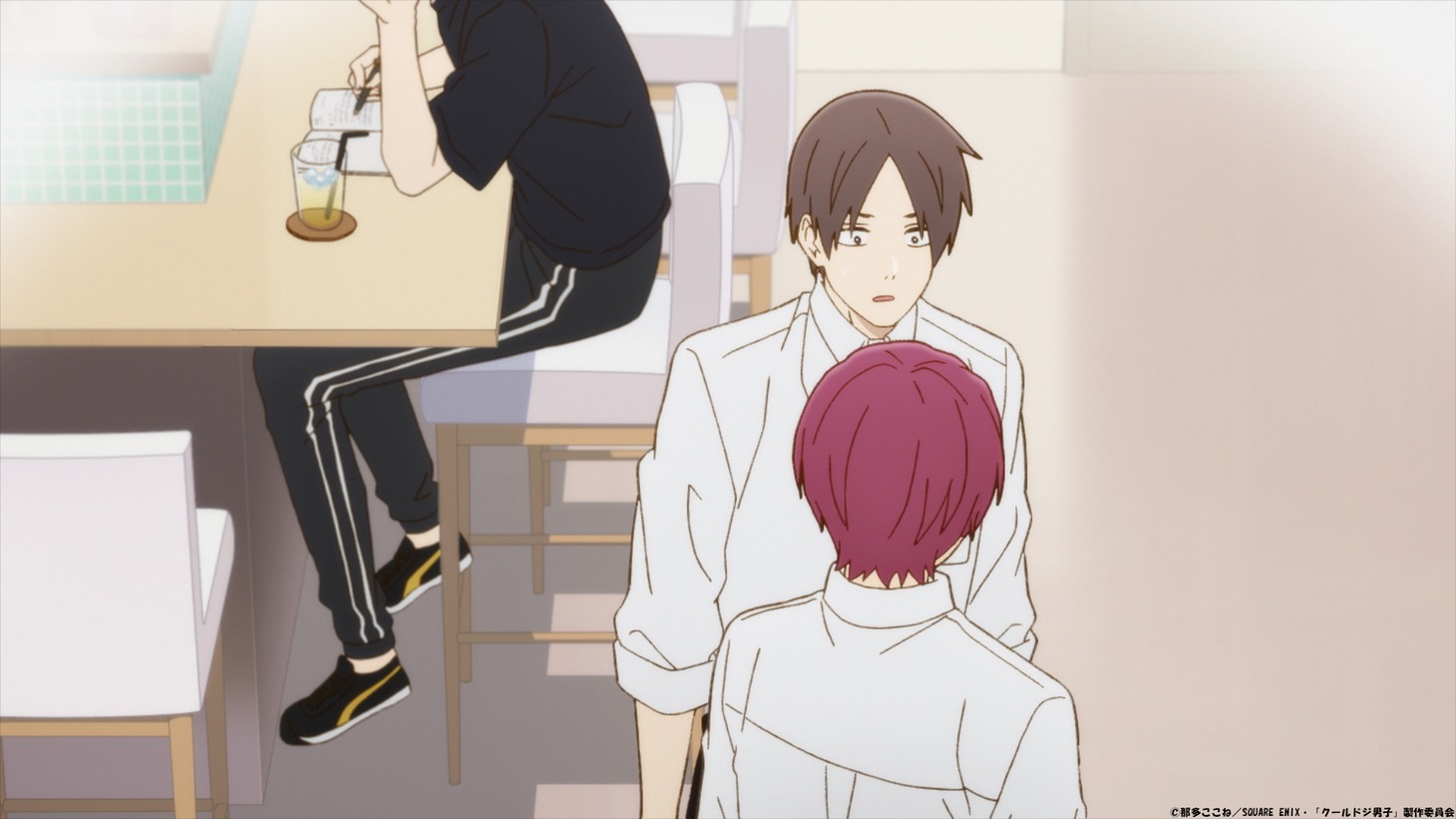 テレビアニメ「クールドジ男子」本PVより。(c)那多ここね／SQUARE ENIX・「クールドジ男子」製作委員会