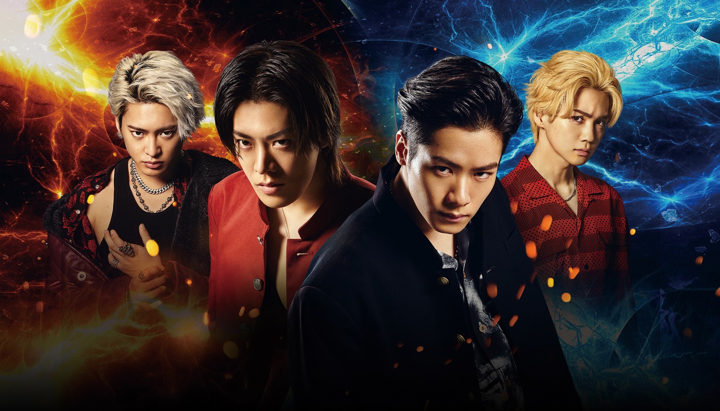 映画「HiGH&LOW THE WORST X」ビジュアル (c)2022「HiGH&LOW THE WORST X」製作委員会
(c)高橋ヒロシ（秋田書店）HI-AX