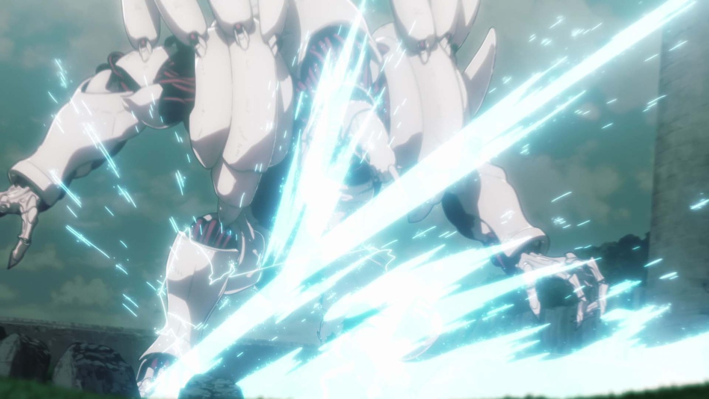 アニメ「BASTARD!!―暗黒の破壊神―」2クール目新PVより。(c)萩原一至/集英社・BASTARD!! 製作委員会