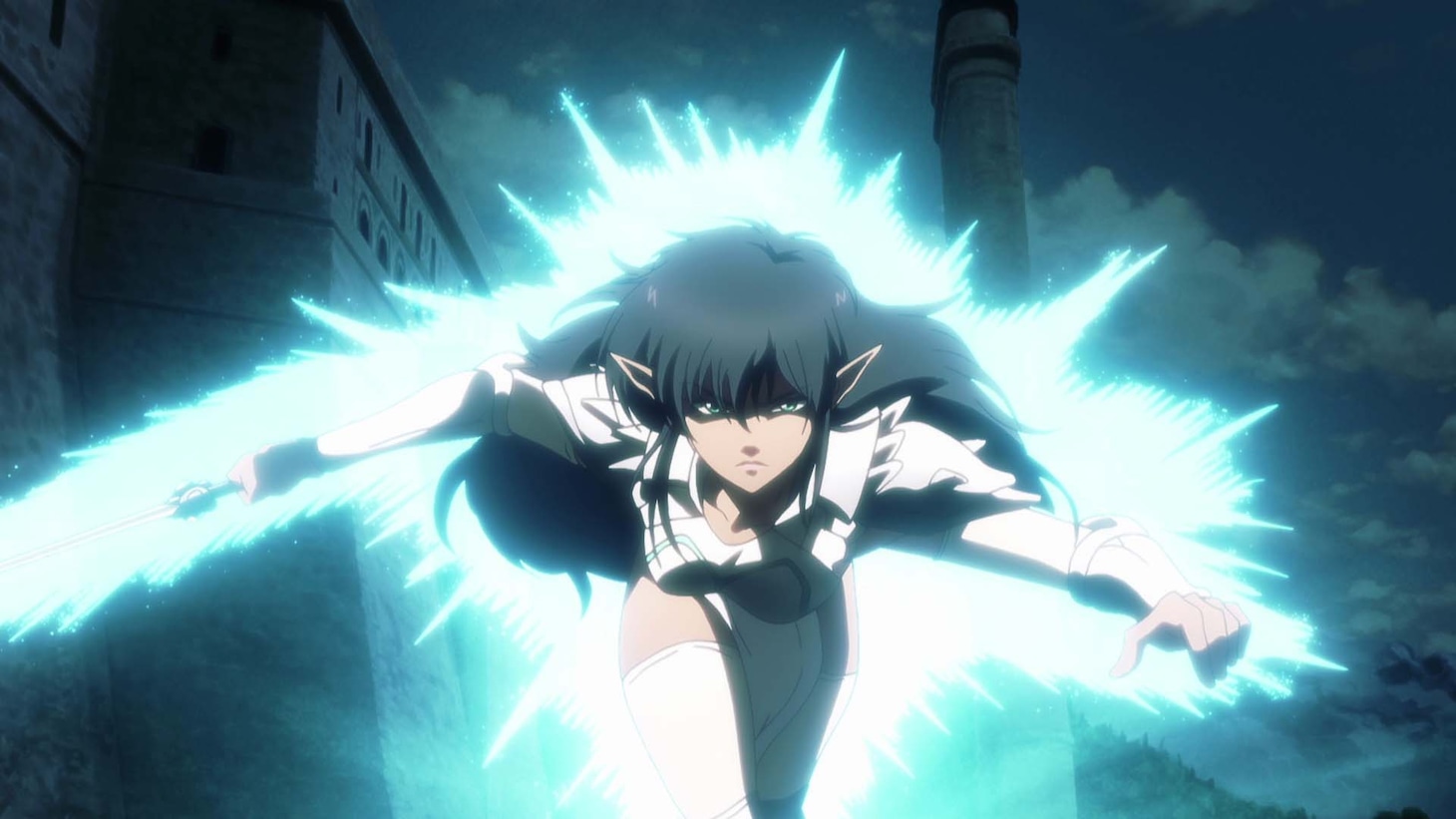 アニメ「BASTARD!!―暗黒の破壊神―」2クール目新PVより。(c)萩原一至/集英社・BASTARD!! 製作委員会