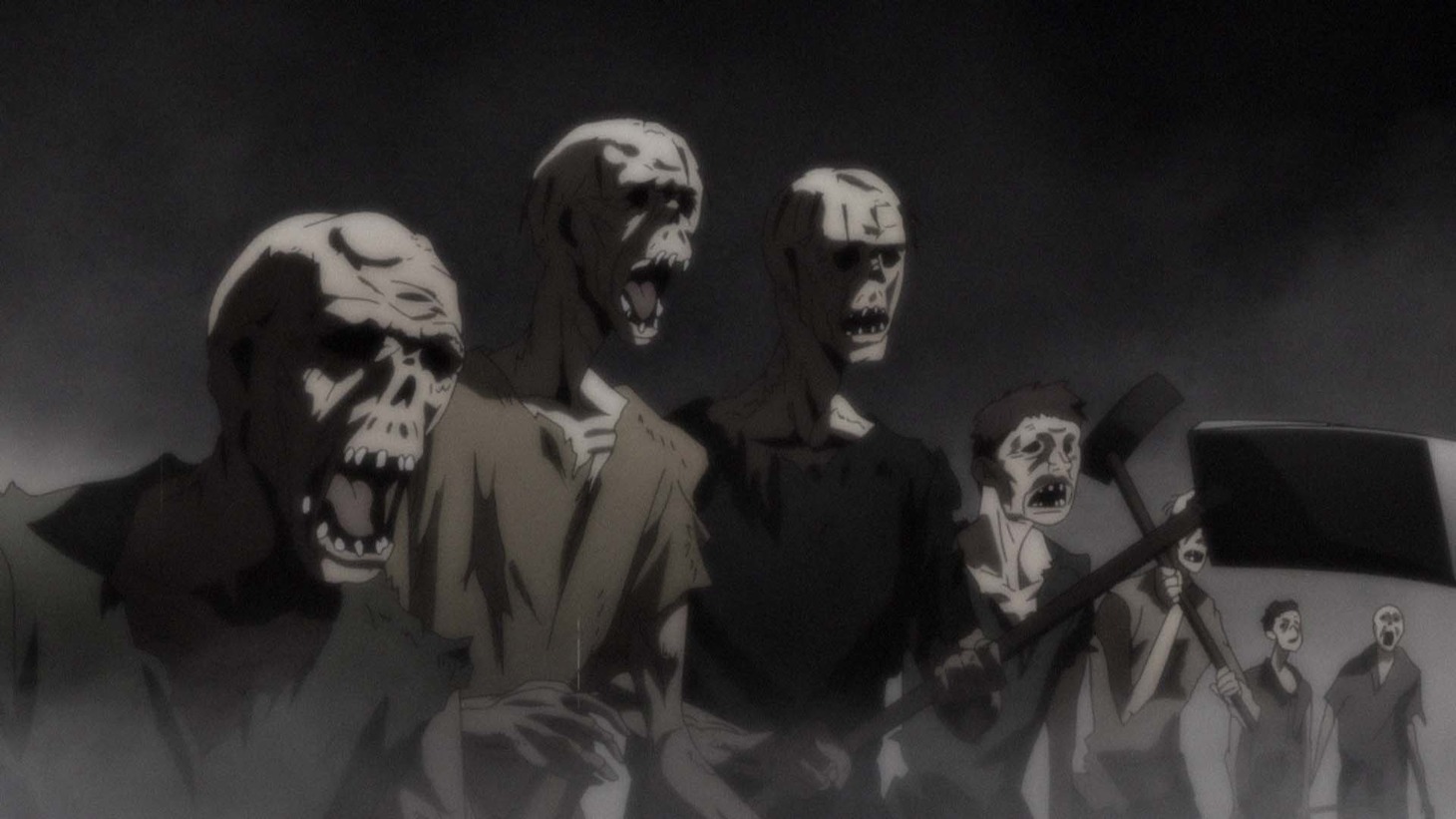 アニメ「BASTARD!!―暗黒の破壊神―」2クール目新PVより。(c)萩原一至/集英社・BASTARD!! 製作委員会
