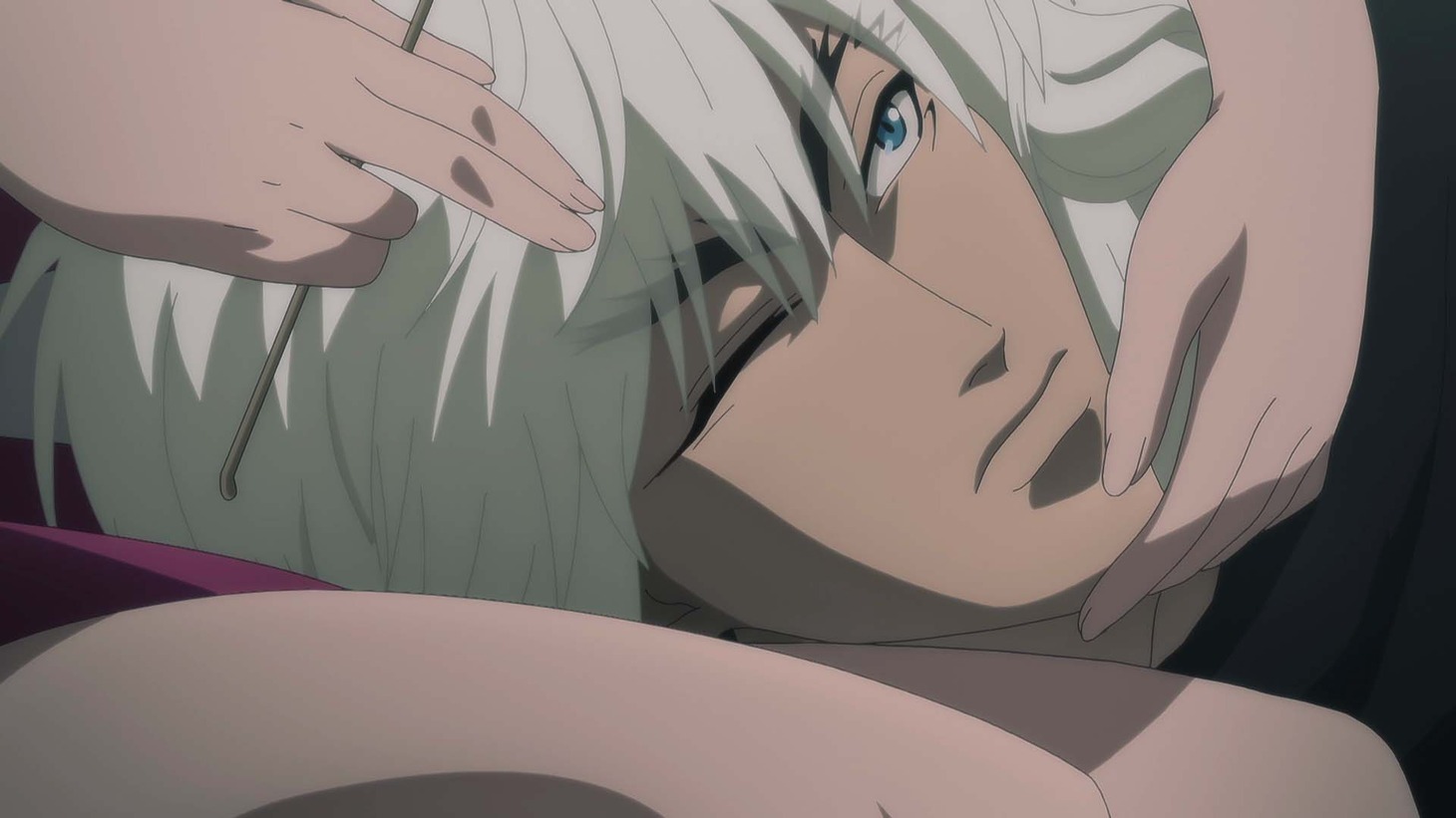 アニメ「BASTARD!!―暗黒の破壊神―」2クール目新PVより。(c)萩原一至/集英社・BASTARD!! 製作委員会