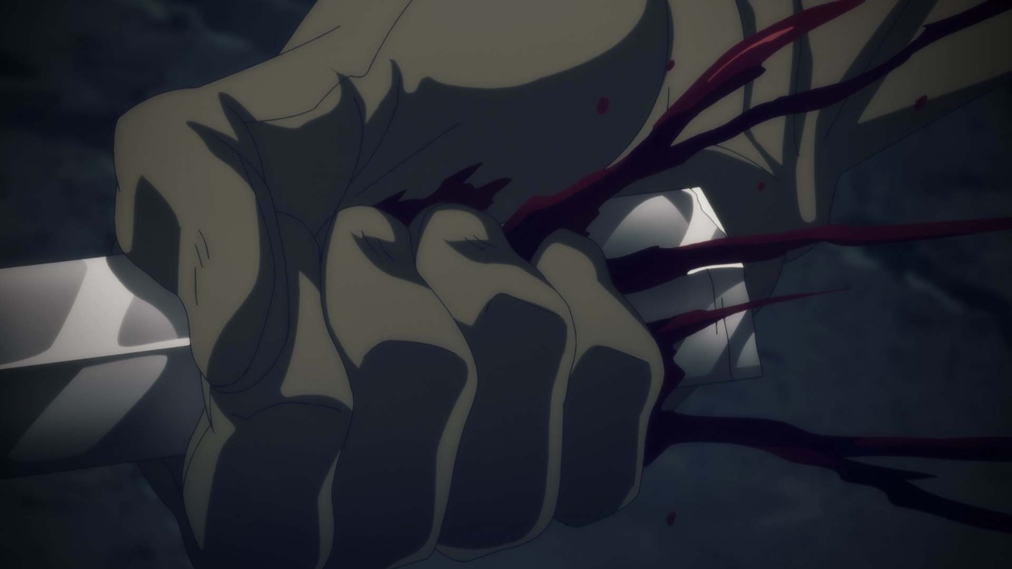 アニメ「BASTARD!!―暗黒の破壊神―」2クール目新PVより。(c)萩原一至/集英社・BASTARD!! 製作委員会